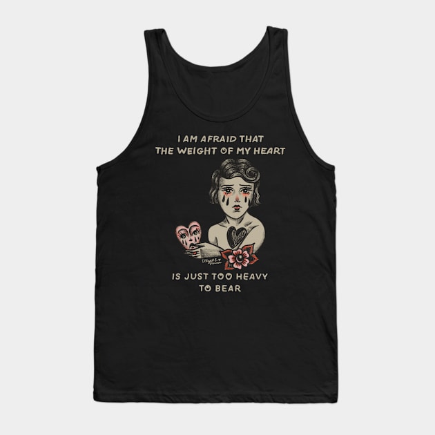 Weighty Heart Tank Top by Abigail E. P. 